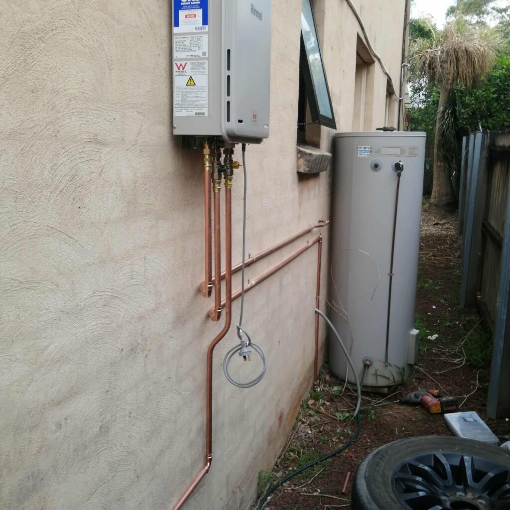 after upgrading normal hot water system to electric hot water system